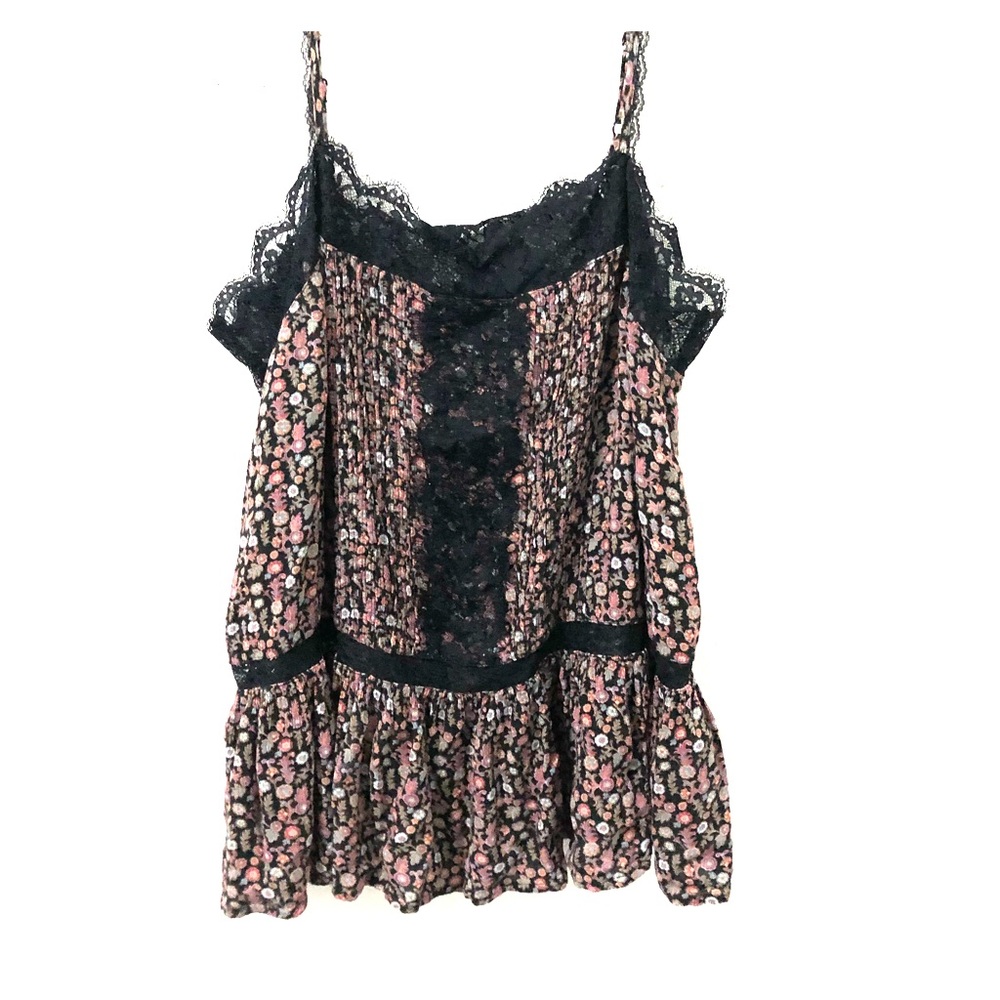 Lace and floral Camisole